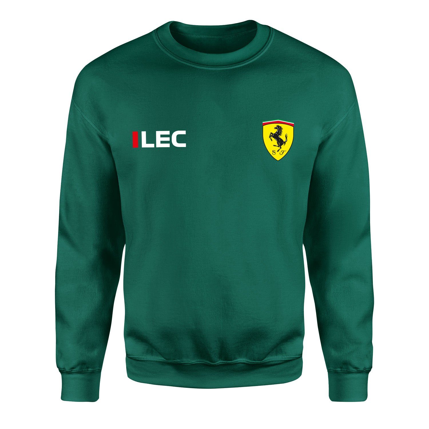 Charles Leclerc Ferrari #LEC ID Sweatshirt L - Nefti Yeşili
