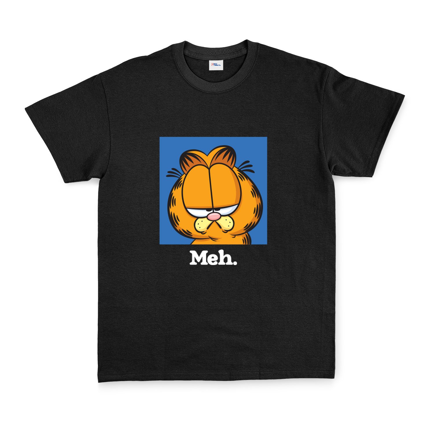 Garfield | meh. Tişört XXL - Siyah