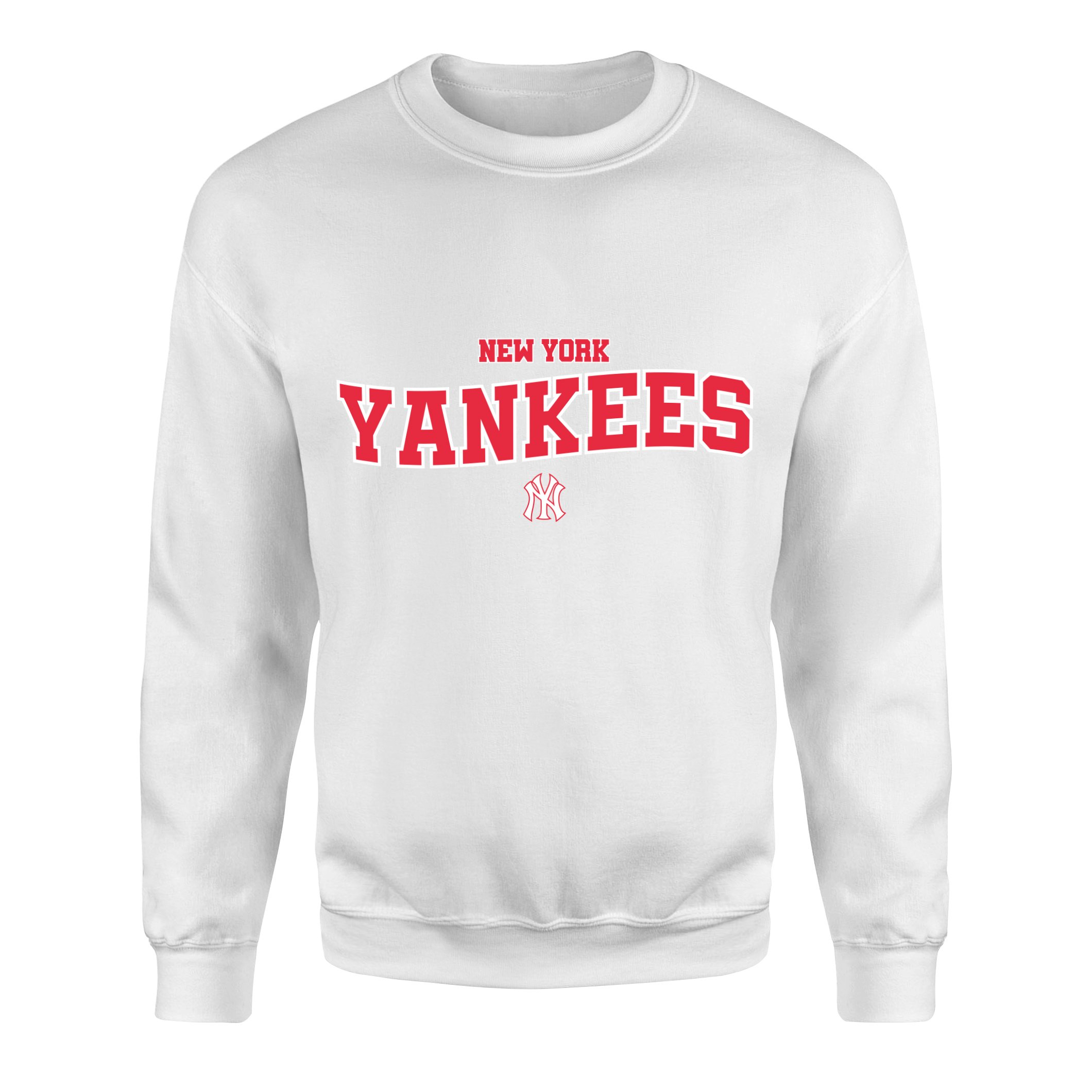 New York YANKEES HL Sweatshirt S - Beyaz