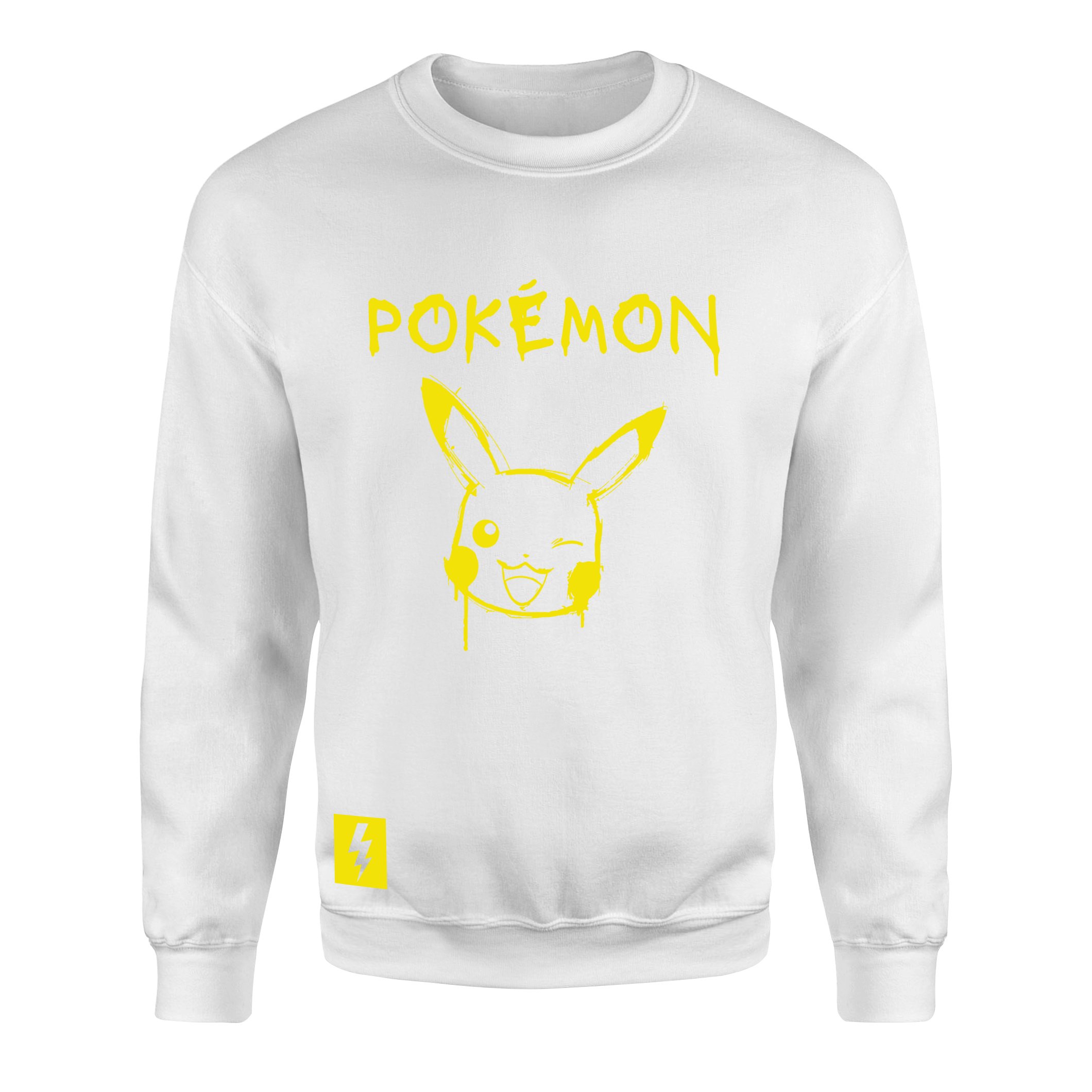 POKEMON #0025 Sweatshirt XL - Beyaz