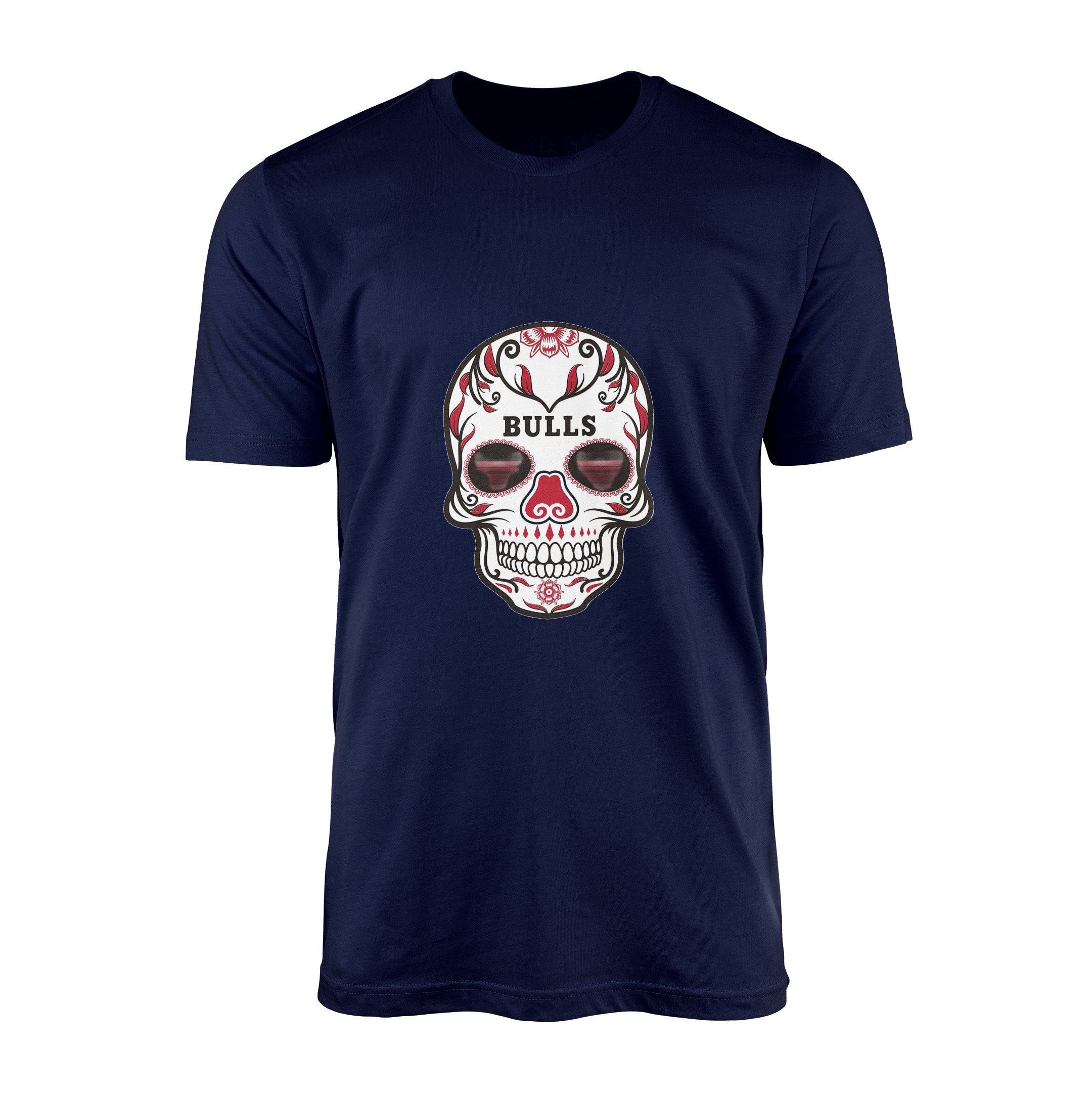 Bulls Skull Tişört M - İndigo Mavisi