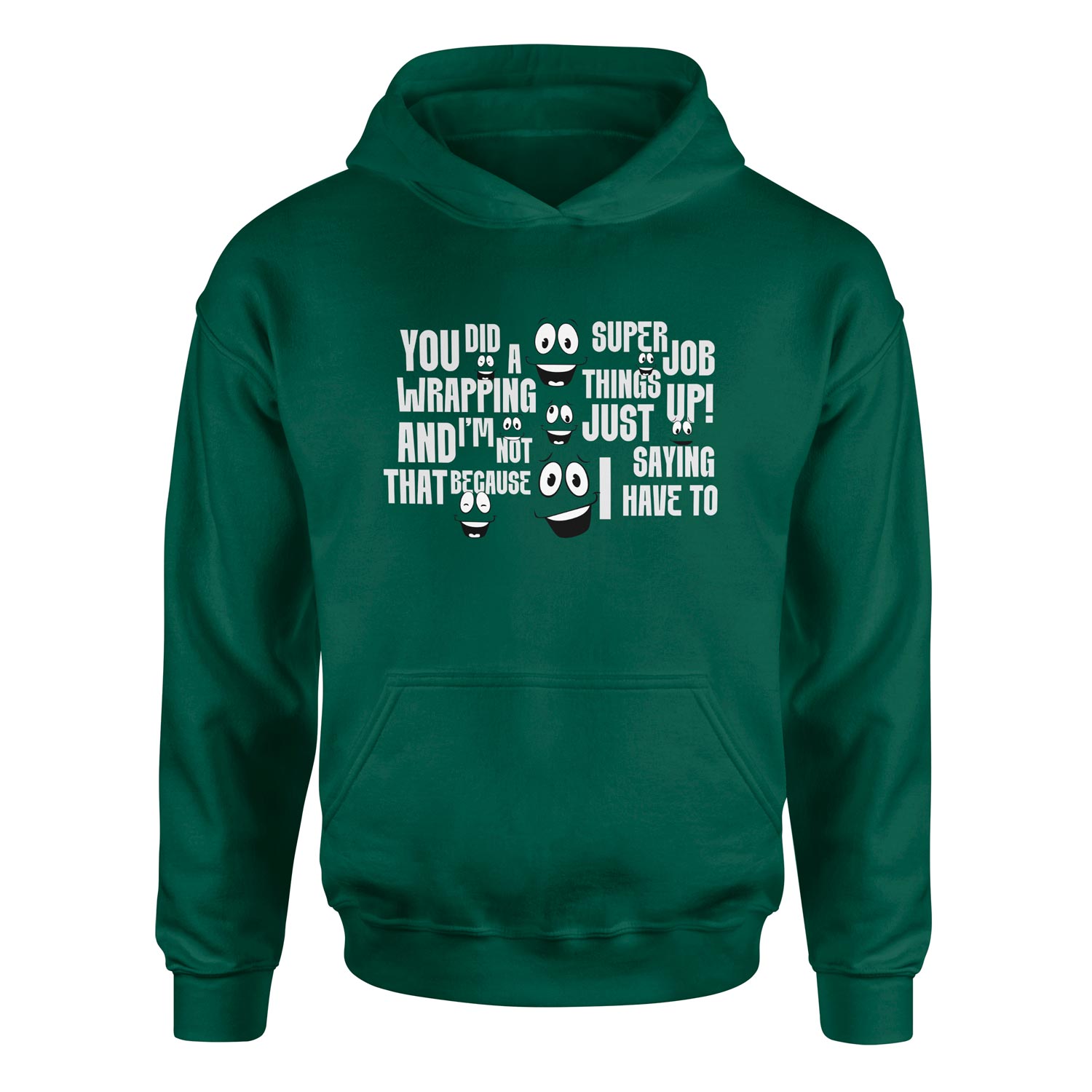 Yes Man Hoodie XXL - Nefti Yeşili