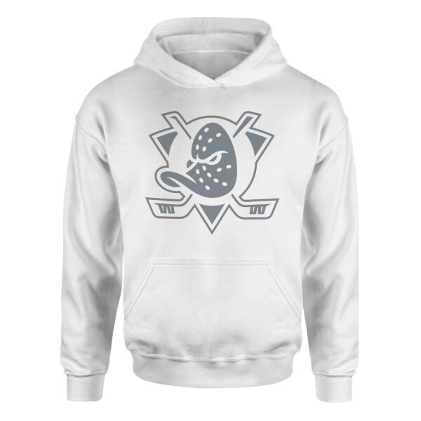 Anaheim Ducks Muted Shield Hoodie XL - Beyaz