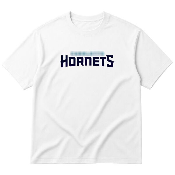Hornets B Oversize Tişört S - Beyaz