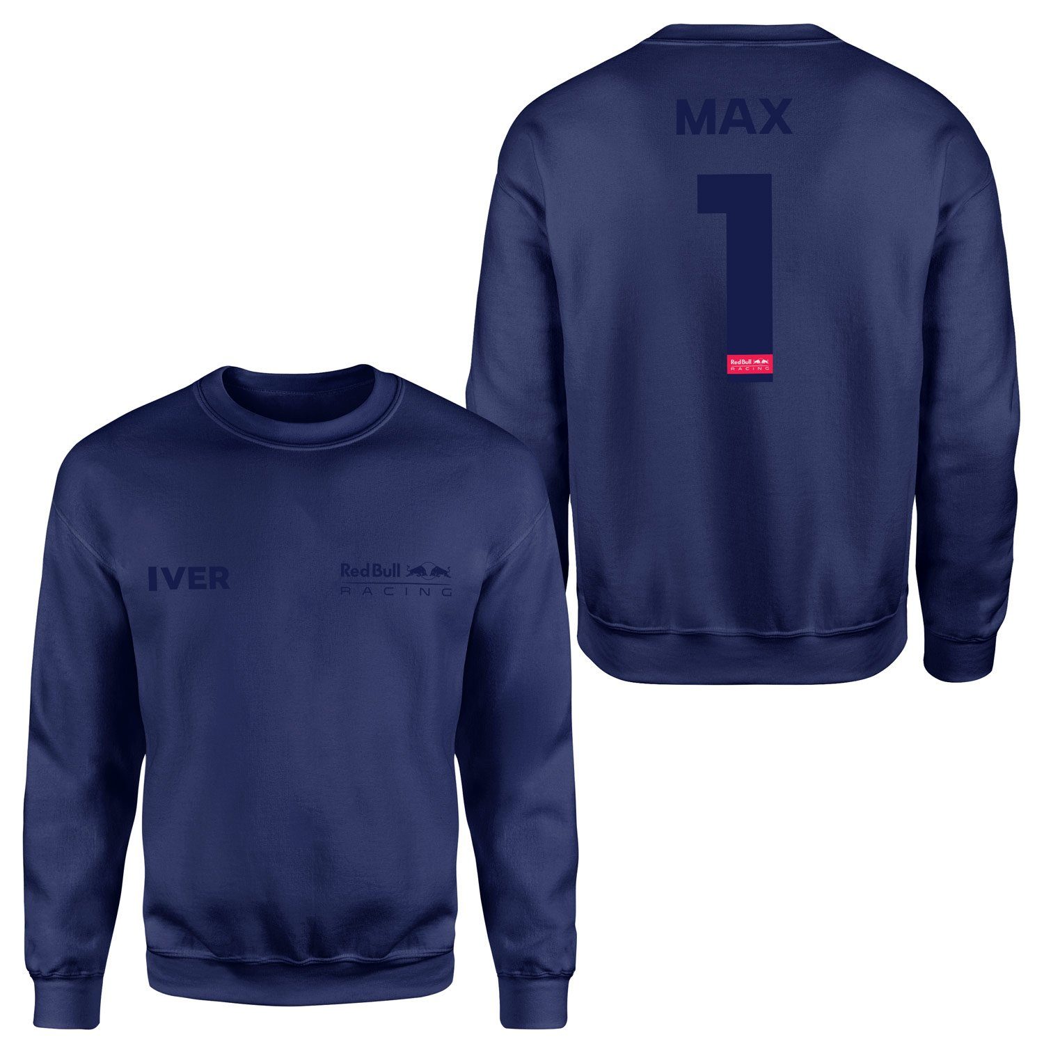 Max Verstappen Red Bull Racing Blue #1 Sweatshirt XL - İndigo Mavisi