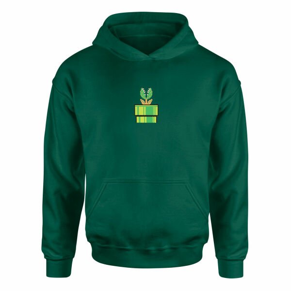 Super Mario Hoodie S - Nefti Yeşili
