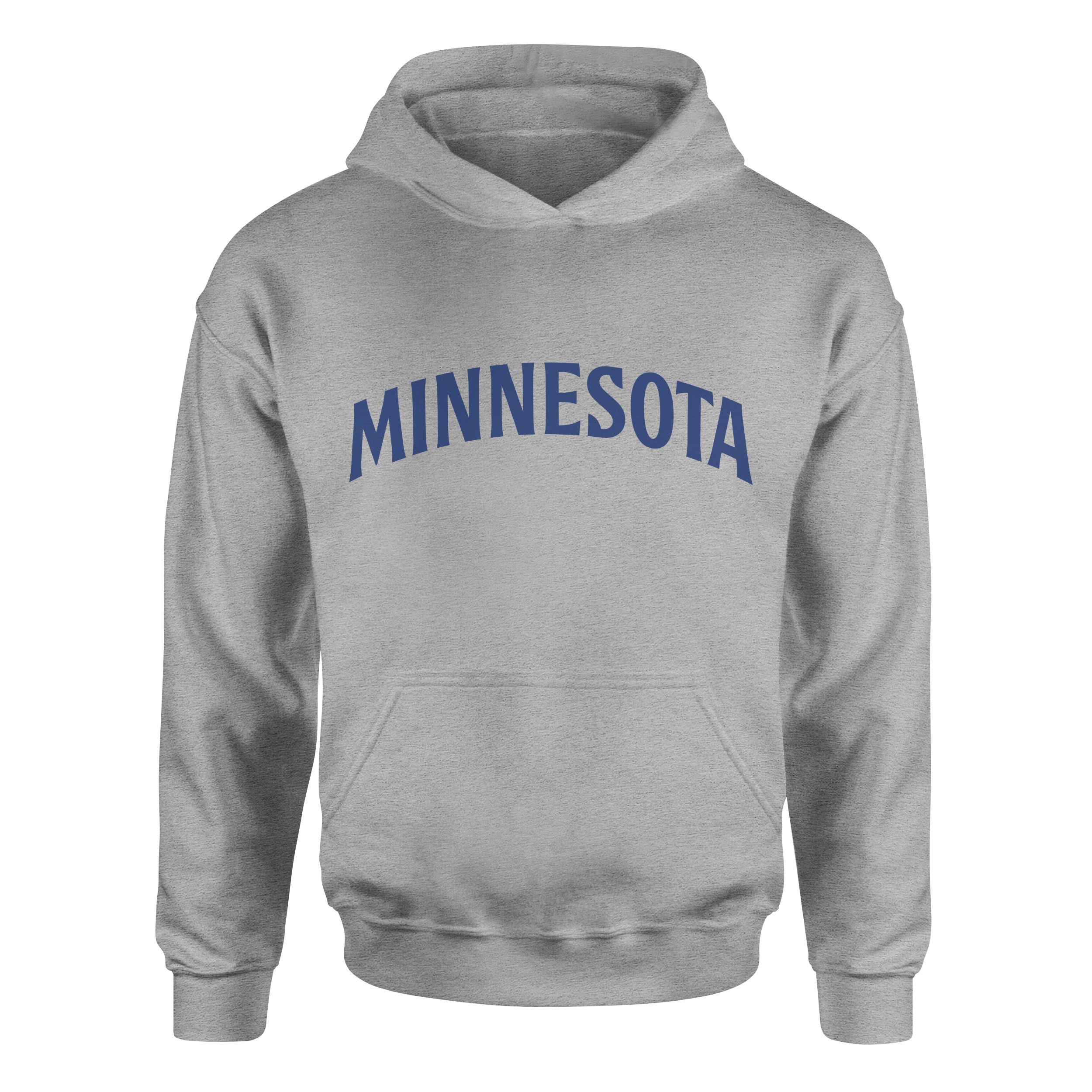 Minnesota Hoodie L - Gri