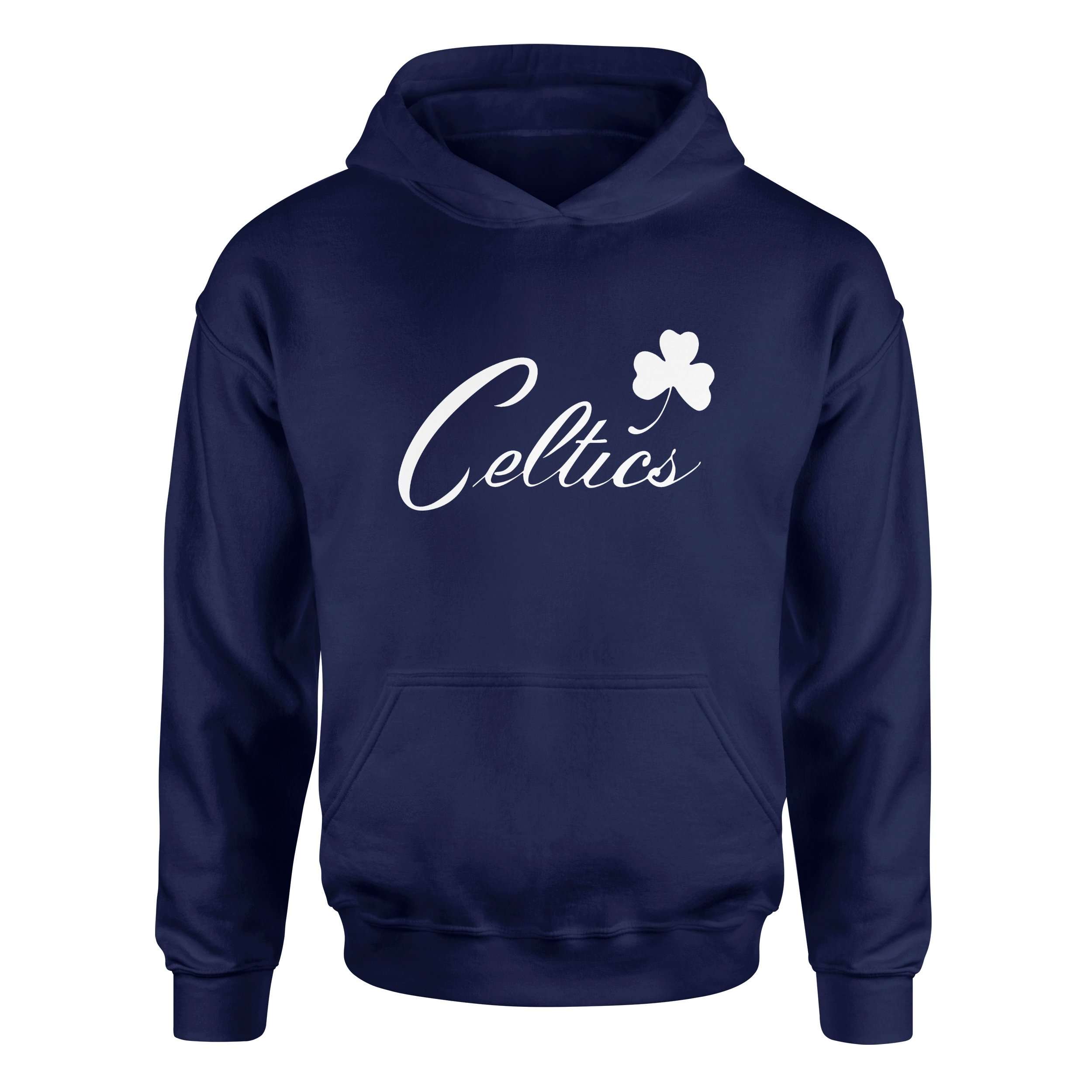 Celtics Cursive W Hoodie XXL - İndigo Mavisi