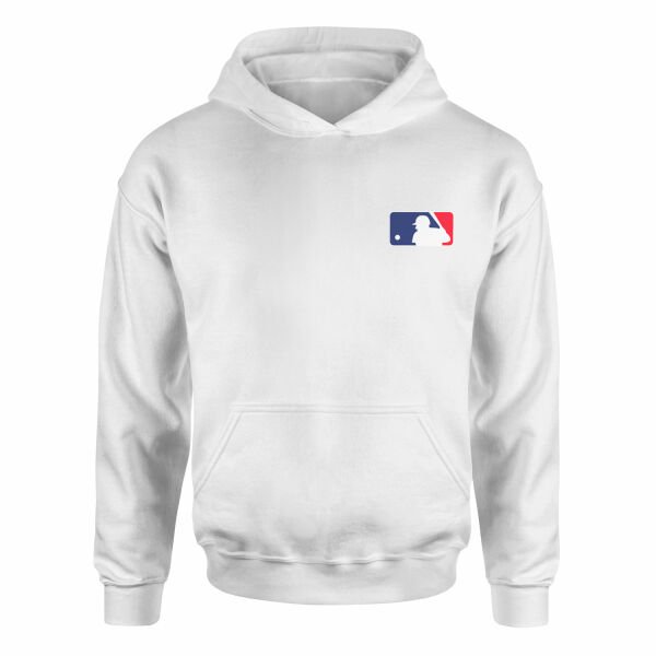 MLB Hoodie L - Beyaz