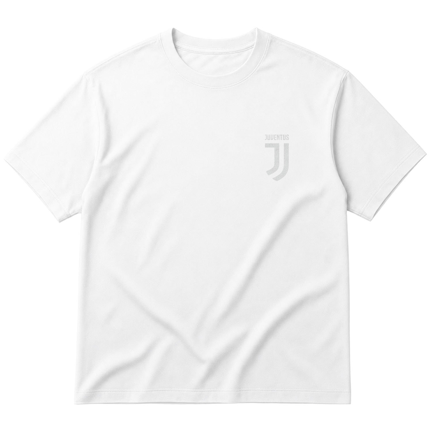 Juventus White Oversize Tişört XL - Beyaz
