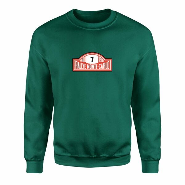Rallye Monte-Carlo 80 Sweatshirt S - Nefti Yeşili