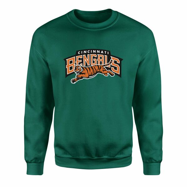 Cincinnati Bengals Sweatshirt XL - Nefti Yeşili