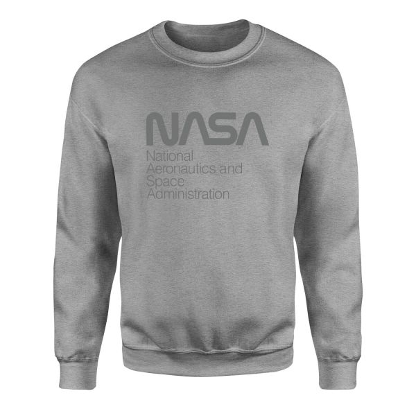 NASA Sweatshirt M - Gri