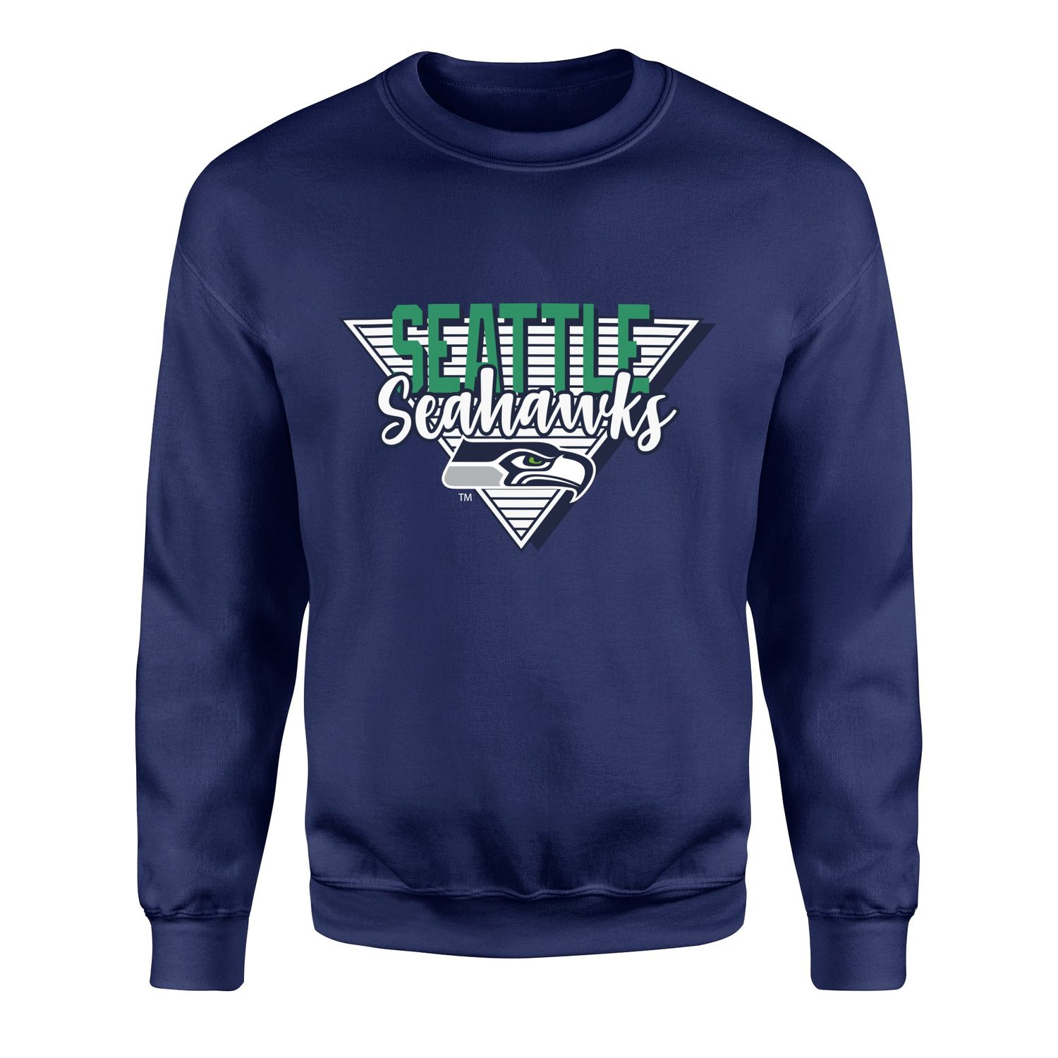 Seattle Seahawks V Sweatshirt M - İndigo Mavisi