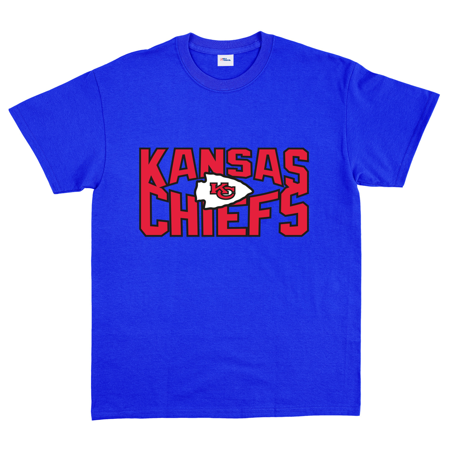 Kansas City Chiefs SQ Tişört M - Mavi