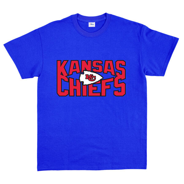 Kansas City Chiefs SQ Tişört M - Mavi
