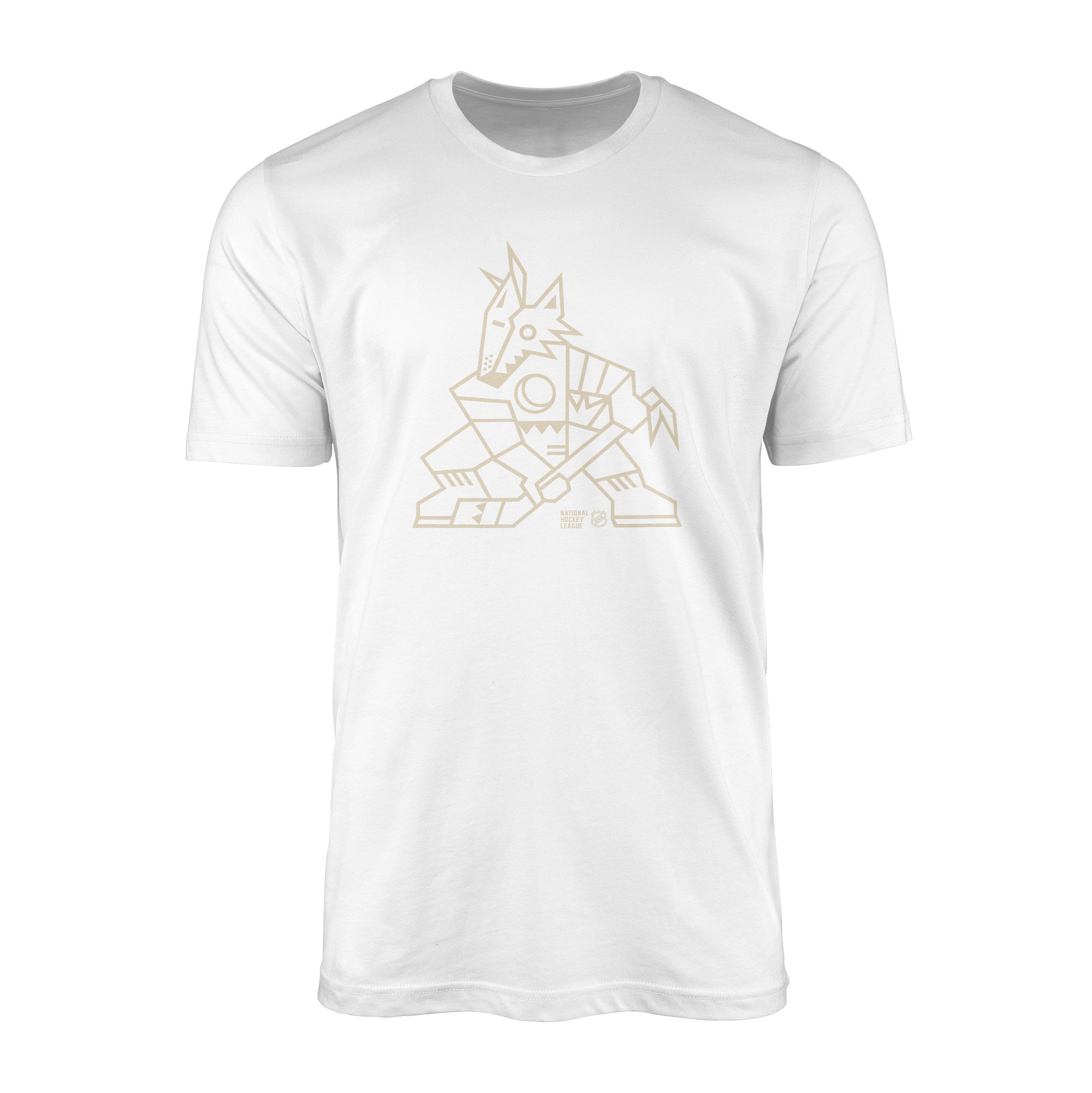 Coyotes AZ Logo Tişört XXL - Beyaz
