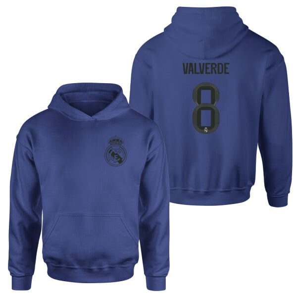 Federico Valverde RM BL Forma Hoodie S - İndigo Mavisi