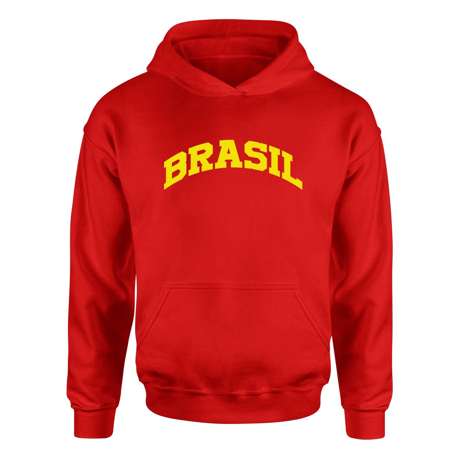 BRASIL Hoodie XXL - Kırmızı