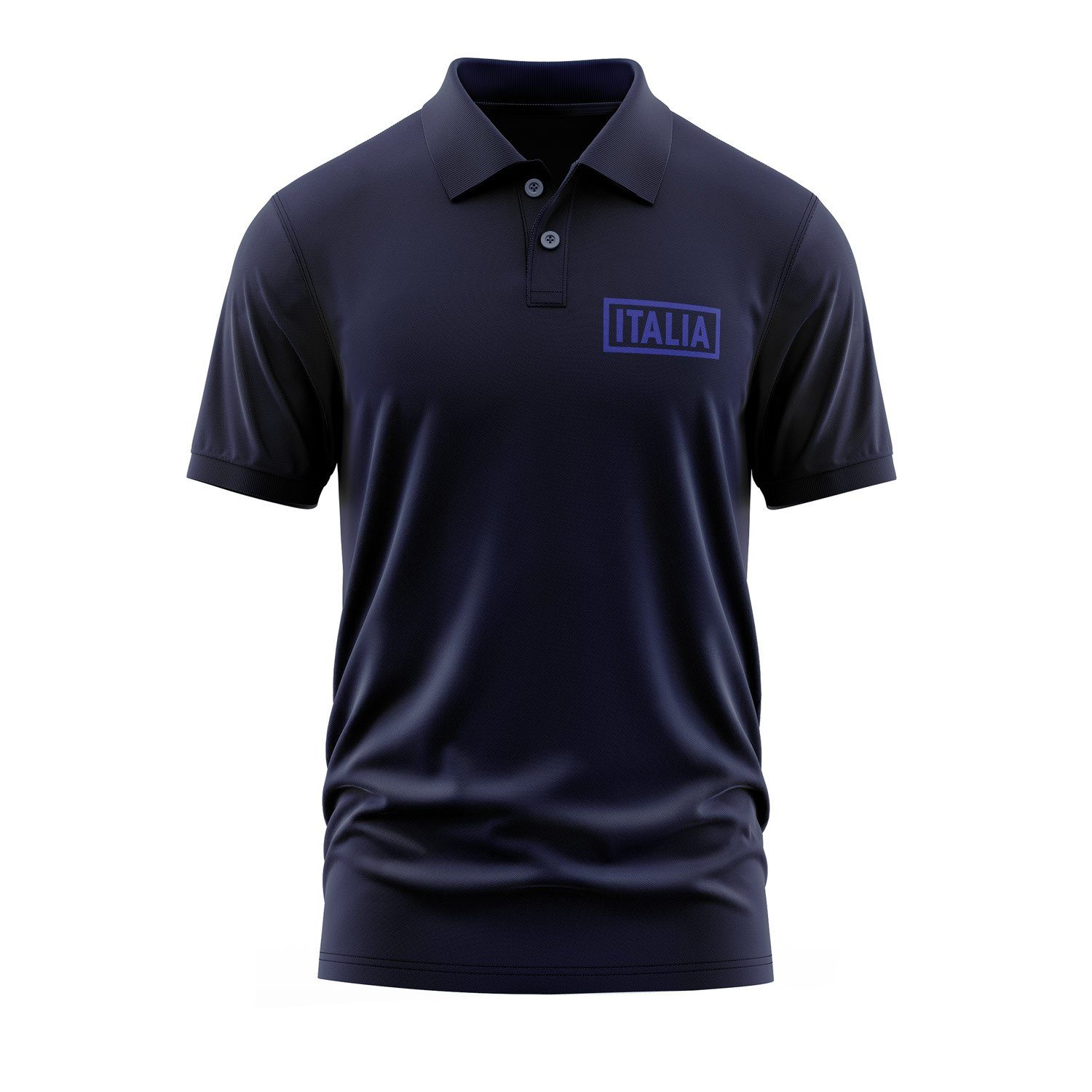 Italia Polo Tişört XL - İndigo Mavisi