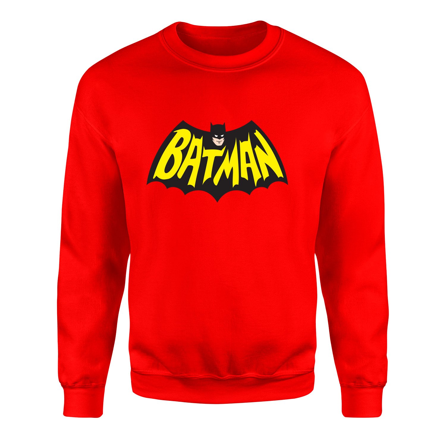 Batman Sweatshirt L - Kırmızı