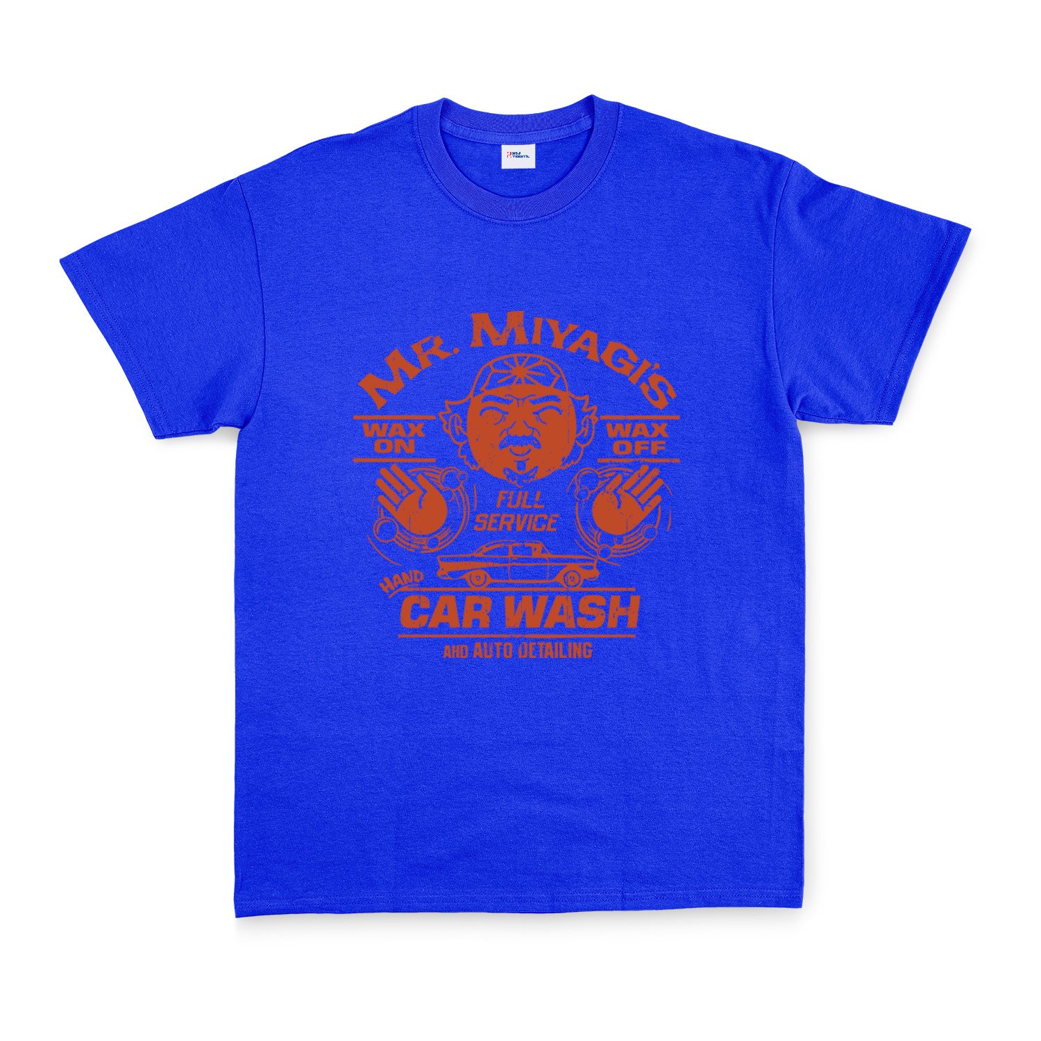 Mr. Miyagi Car Wash Tişört S - Mavi