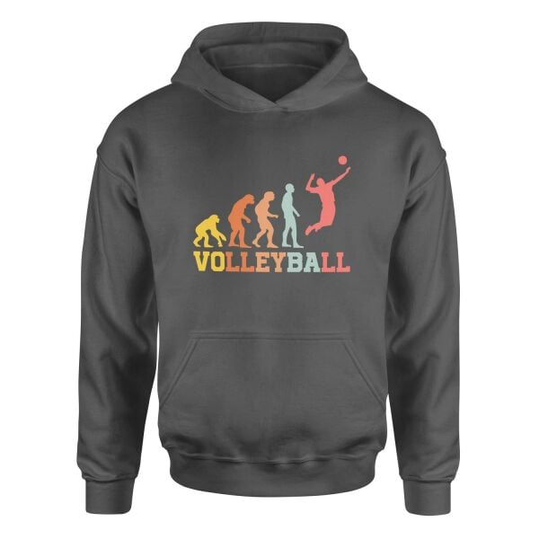 Volleyball Evolution Hoodie