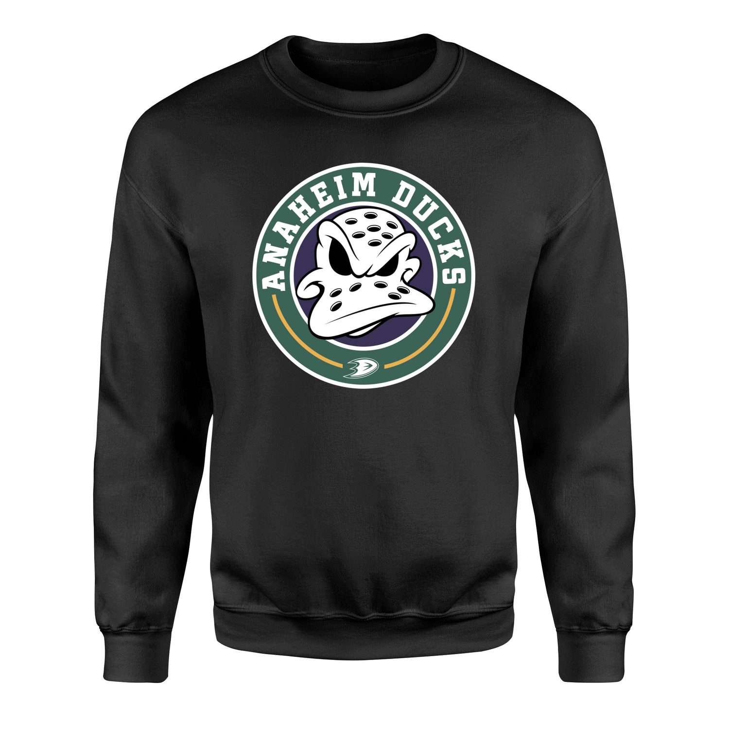 Anaheim Ducks Vintage Sweatshirt L - Siyah