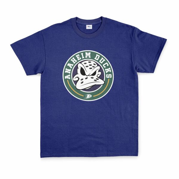 Anaheim Ducks Vintage Tişört M - İndigo Mavisi