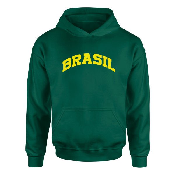 BRASIL Hoodie S - Nefti Yeşili