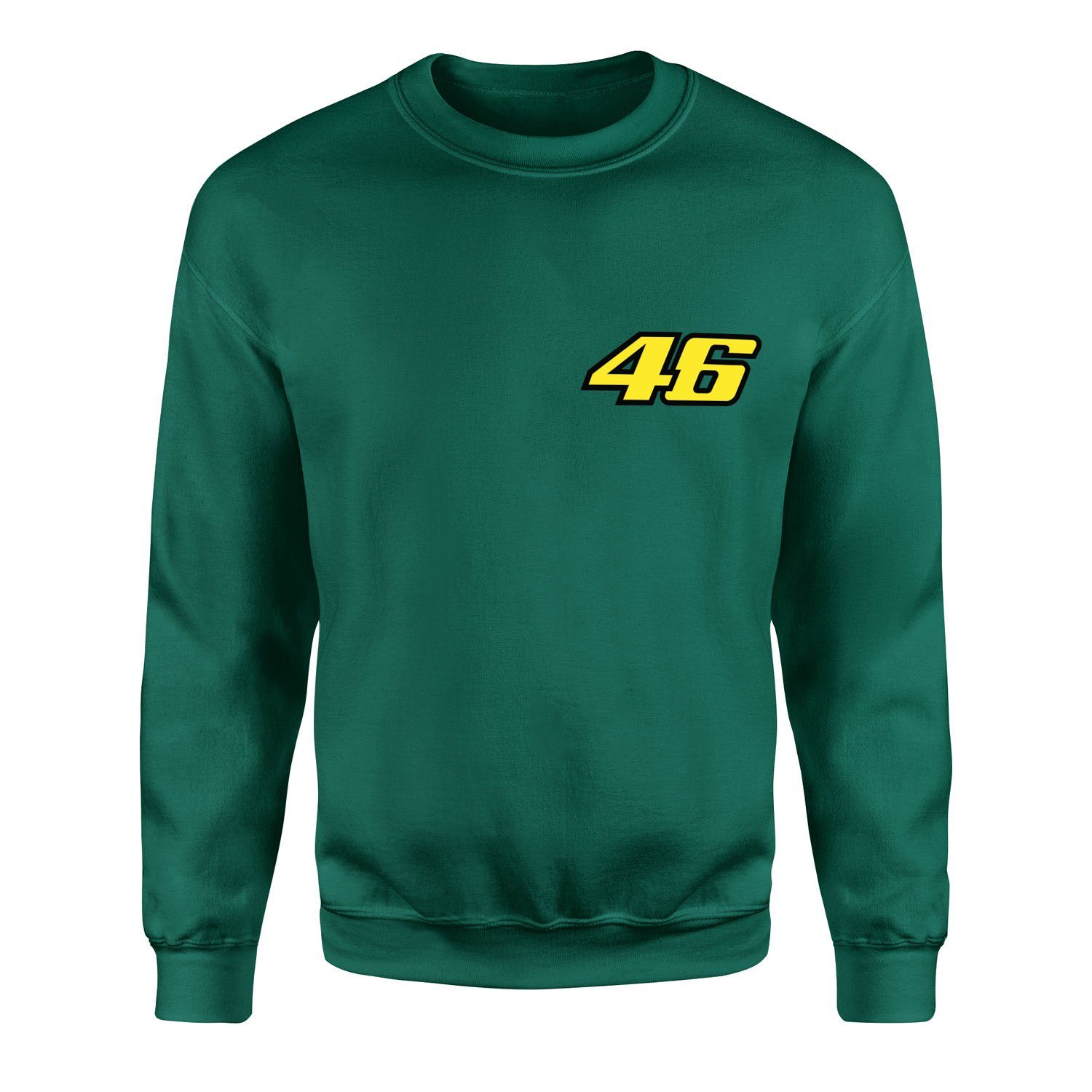 Rossi 46 Yellow Power Sweatshirt S - Nefti Yeşili
