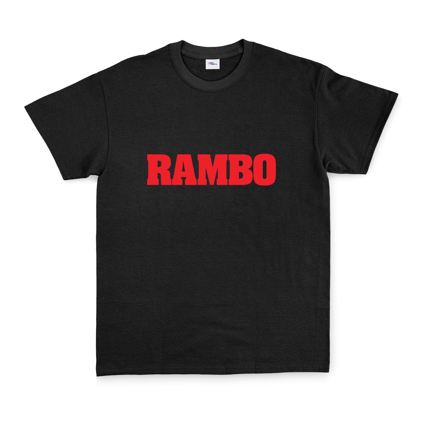 RAMBO Tişört L - Siyah
