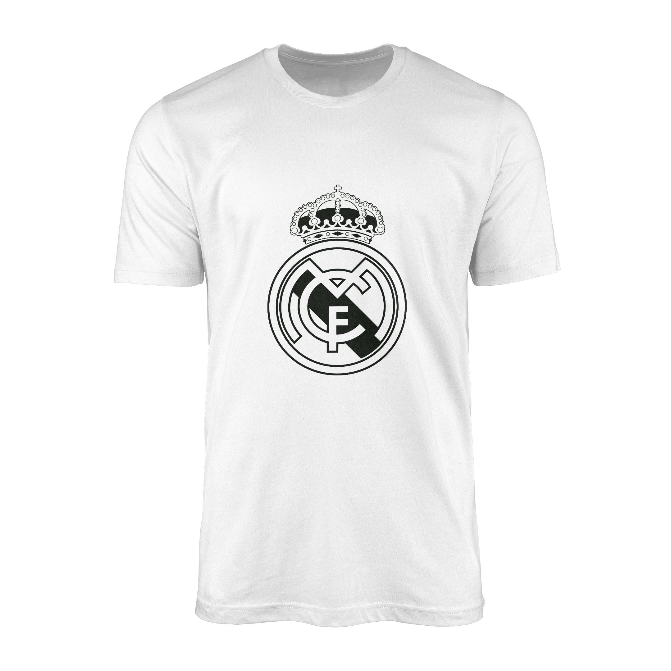 Real Madrid Shield Tişört S - Beyaz