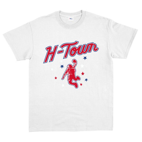 H-TOWN Rockets Tişört S - Beyaz