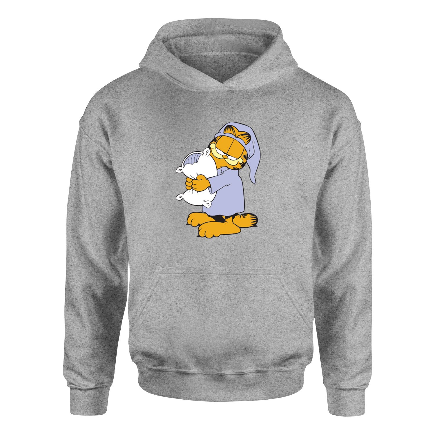 Garfield Hoodie S - Gri