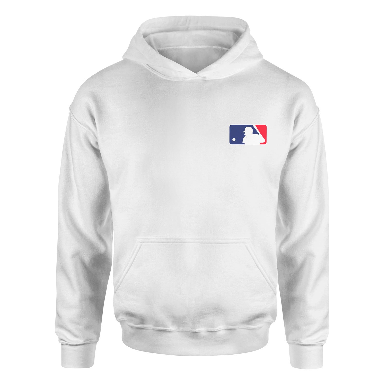MLB Hoodie M - Beyaz