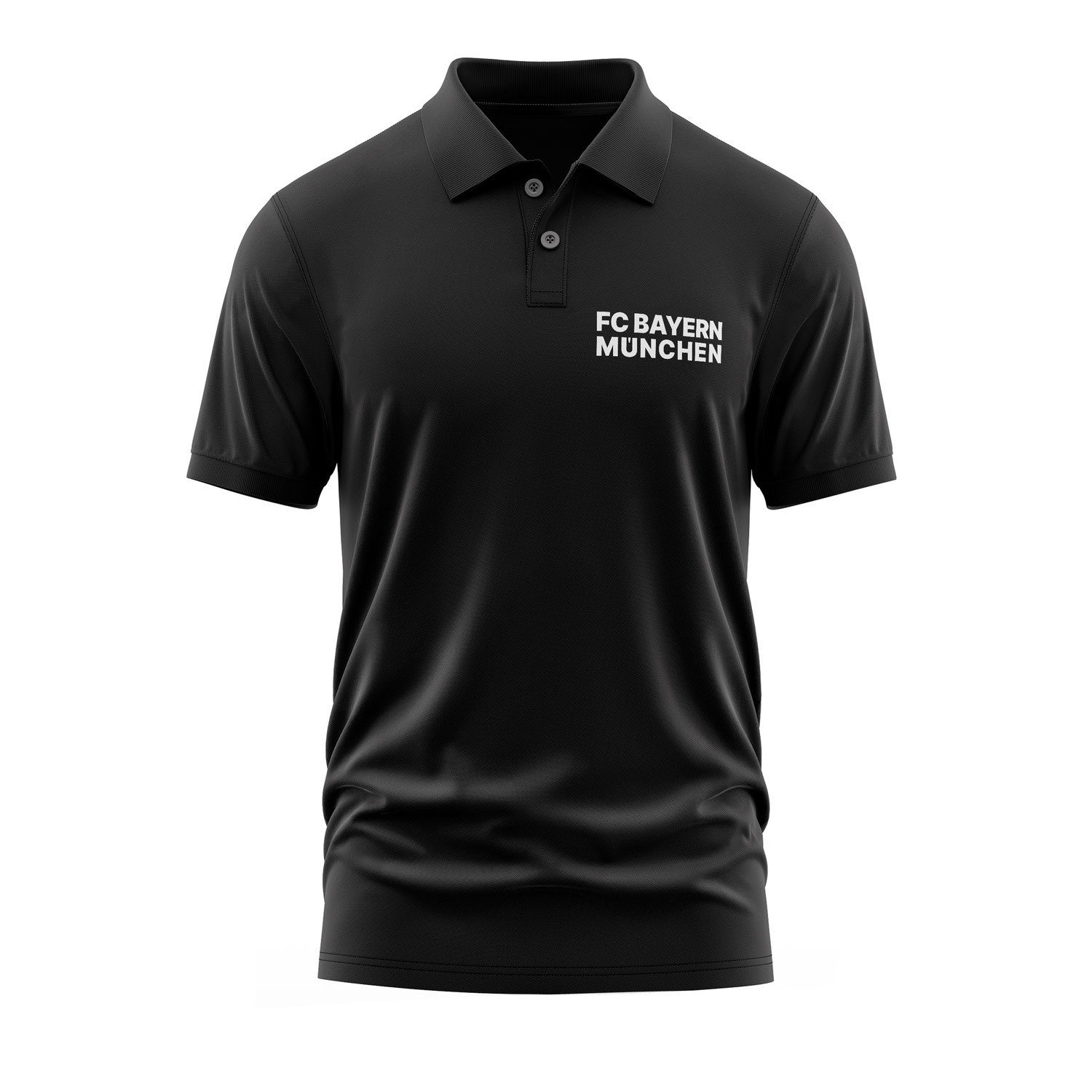 FC Bayern München Modern Polo Tişört M - Siyah