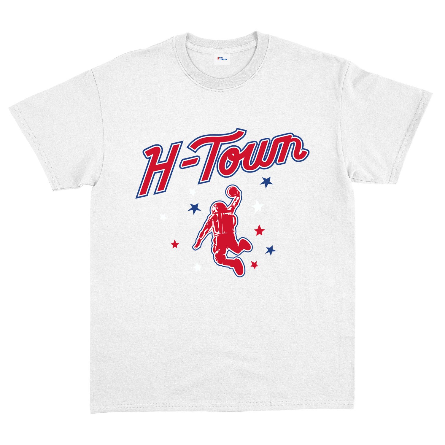 H-TOWN Rockets Tişört M - Beyaz