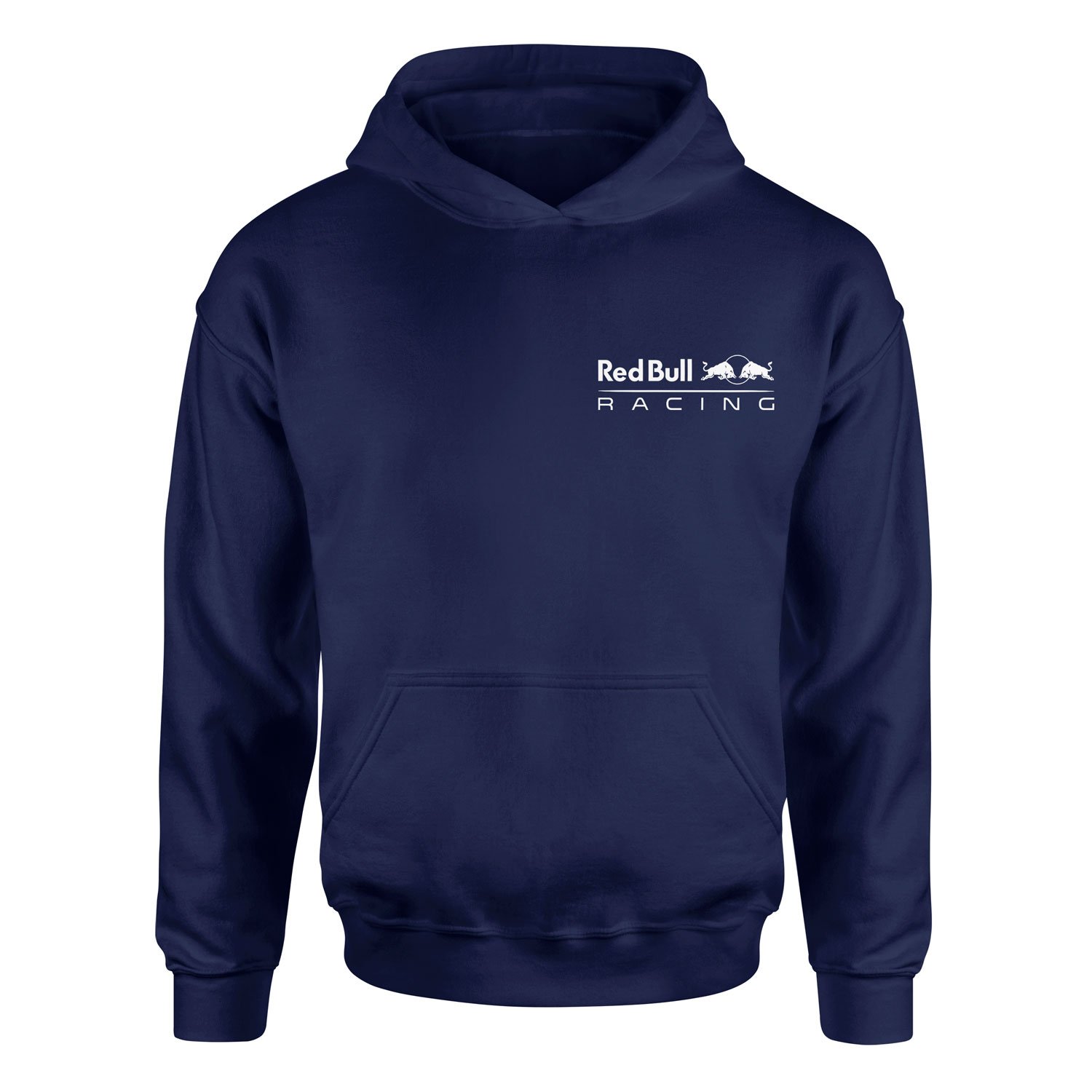 Red Bull Racing White Hoodie L - İndigo Mavisi