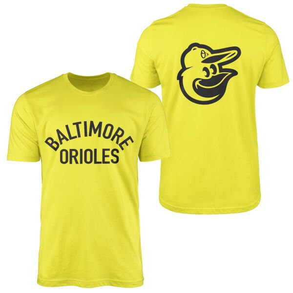 Baltimore Orioles Muted Tişört S - Sarı