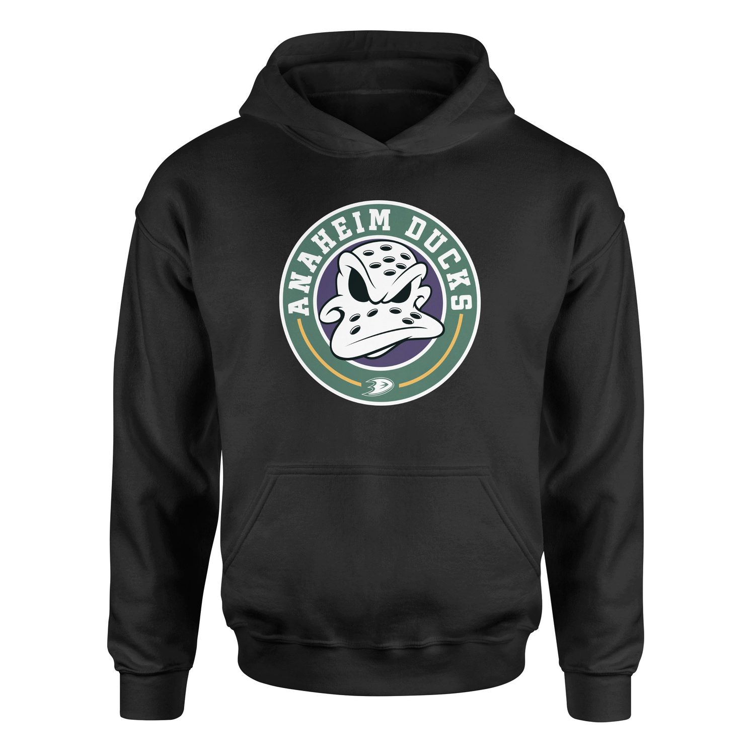 Anaheim Ducks Vintage Hoodie XXL - Siyah