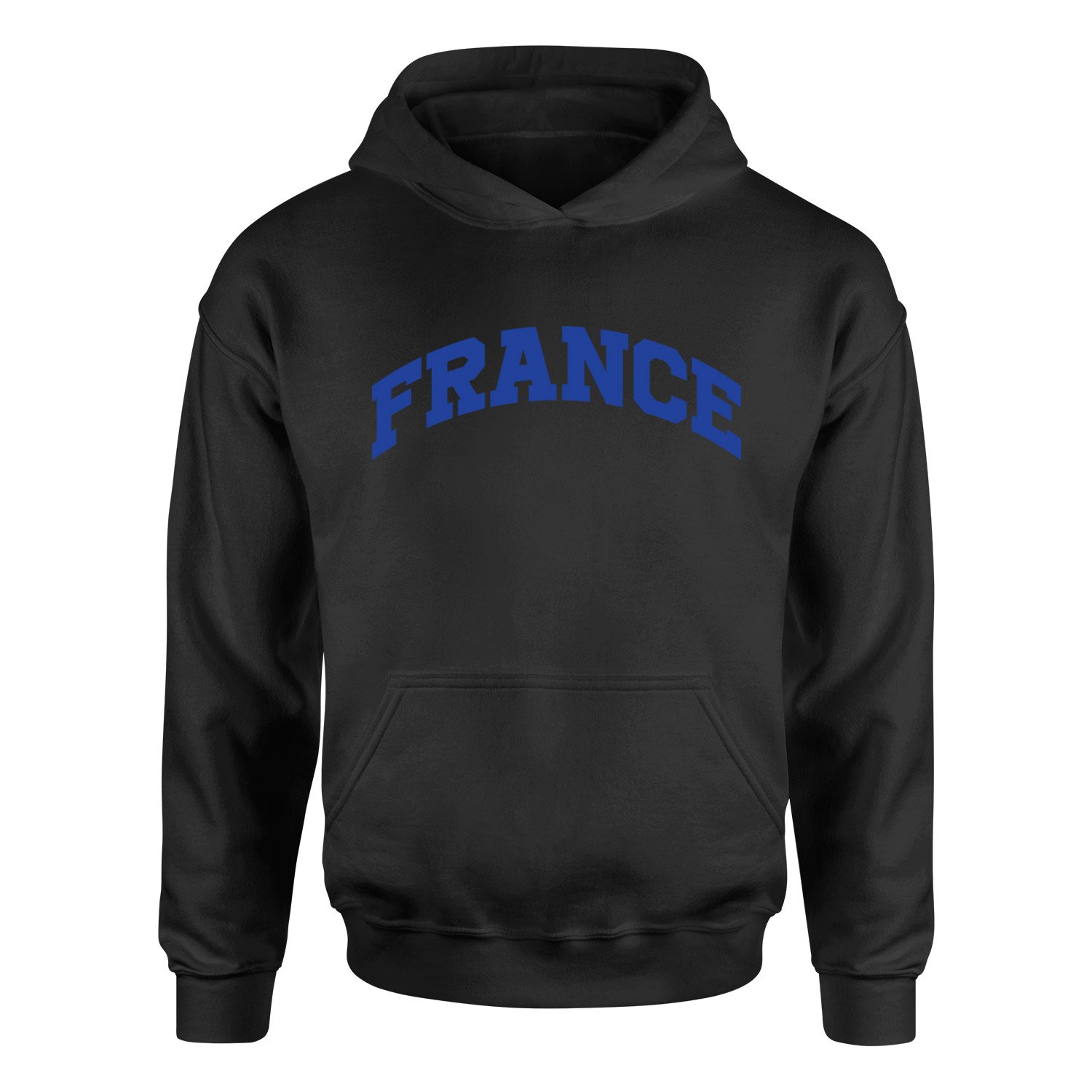 France Hoodie XL - Siyah