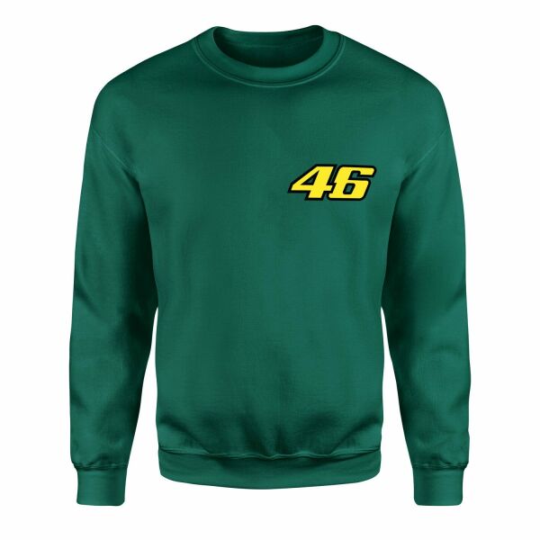Rossi 46 Yellow Power Sweatshirt L - Nefti Yeşili