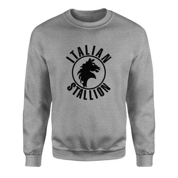 Italian Stallion Sweatshirt S - Gri