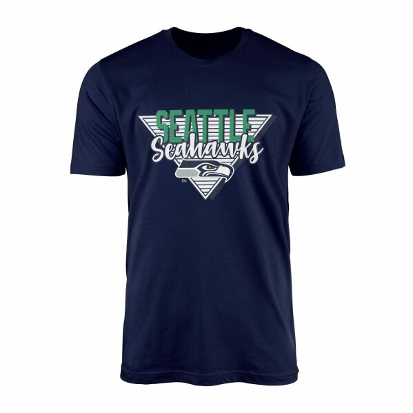 Seattle Seahawks V Tişört S - İndigo Mavisi