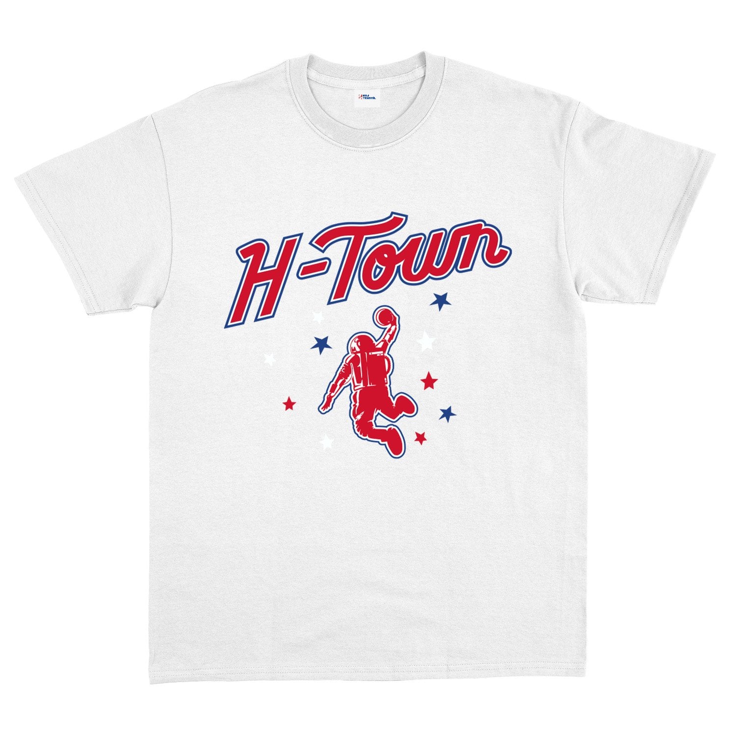 H-TOWN Rockets Tişört XL - Beyaz