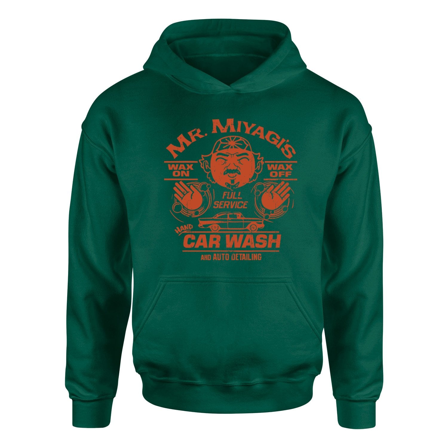 Mr. Miyagi Car Wash Hoodie M - Nefti Yeşili