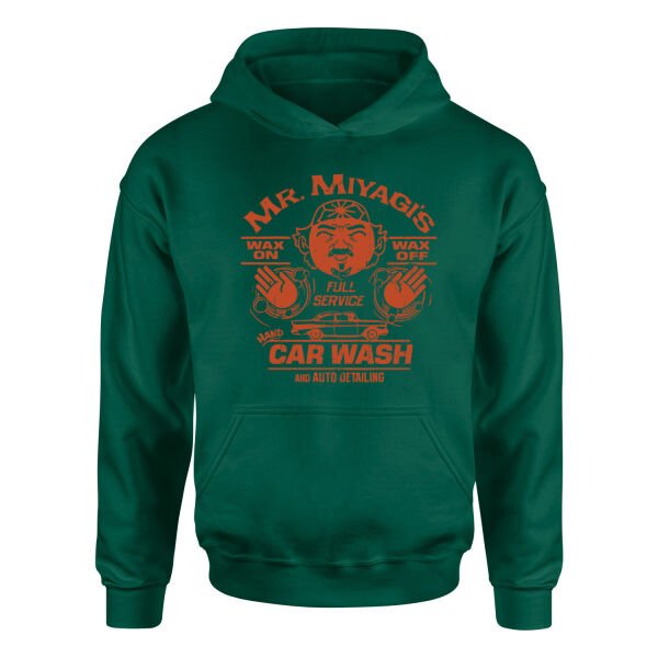 Mr. Miyagi Car Wash Hoodie M - Nefti Yeşili