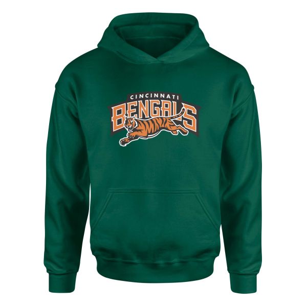 Cincinnati Bengals Hoodie M - Nefti Yeşili