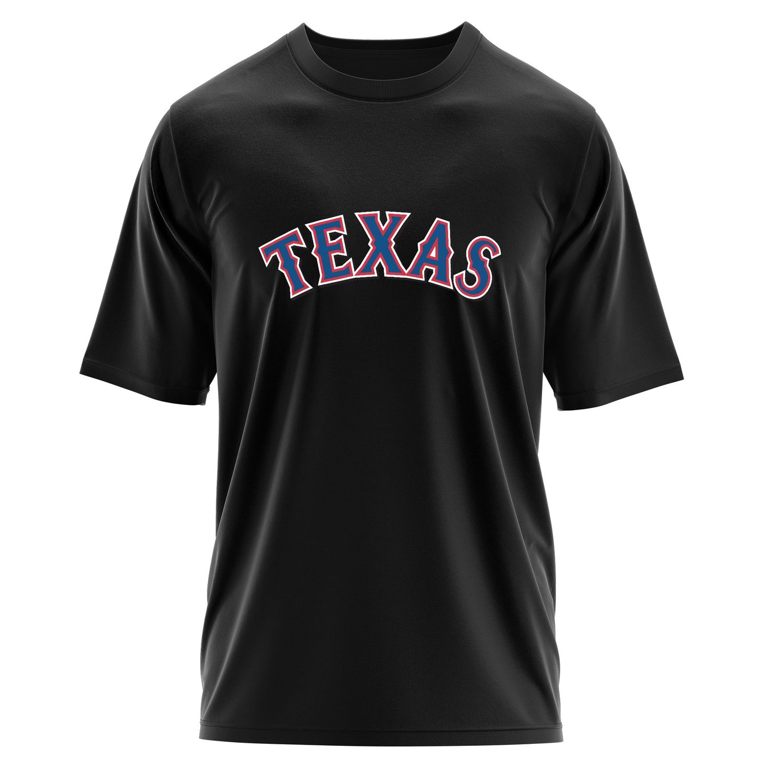 Texas Rangers Arch Oversize Tişört XL - Siyah